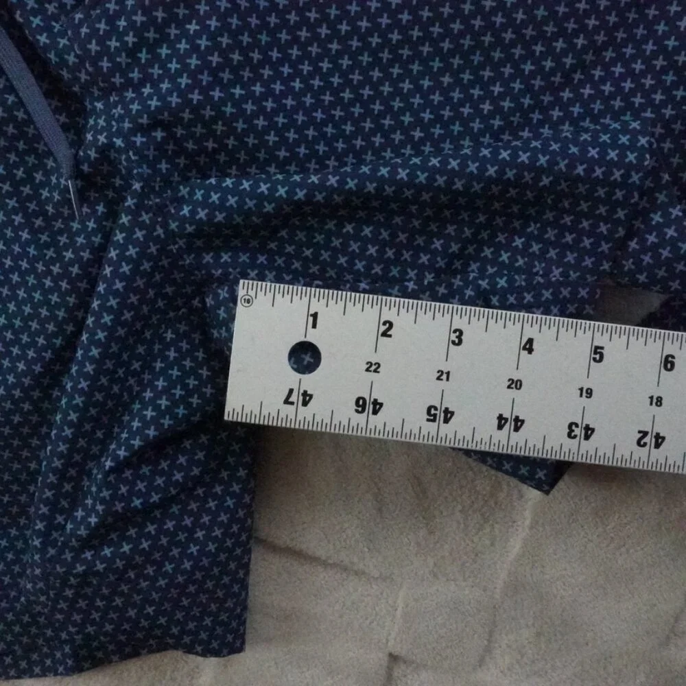 Fair Harbor Navy Blue Micro Dot Men’s Swim Hybrids